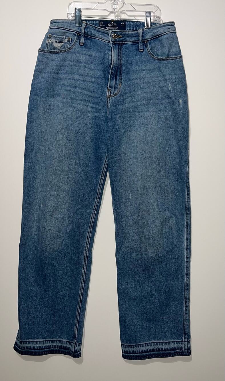 Hollister women’s ultra high rise dad jeans